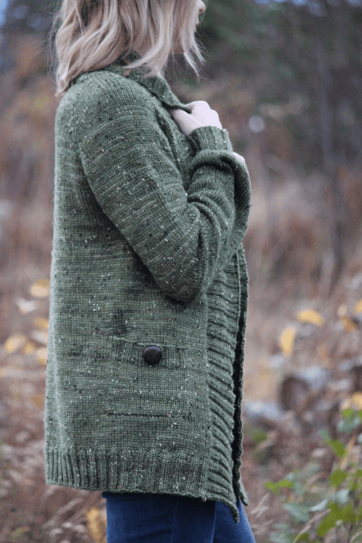 Kalamata Cardigan | Knitting Pattern - Biscotte Yarns