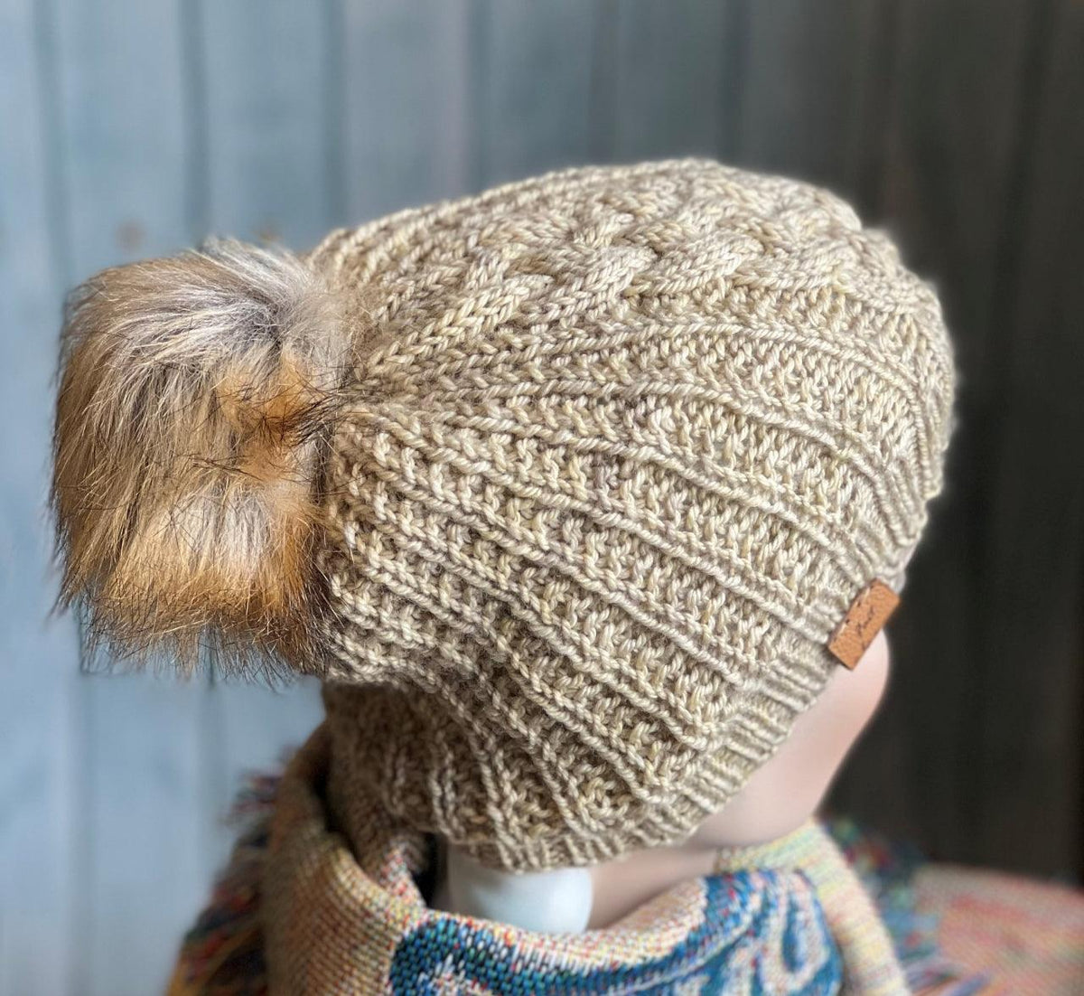 Molly's hat | Free knitting pattern - Biscotte Yarns