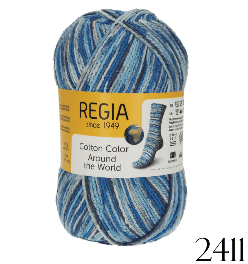 Regia Cotton ♥ Around The World color - Biscotte Yarns