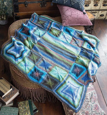 Perfectly Square Throw - Blanket Kit - Biscotte Yarns