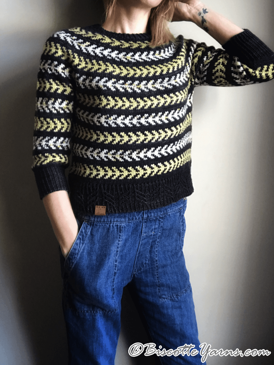 Seascape | Andrea Yetman Free Pattern - Biscotte Yarns