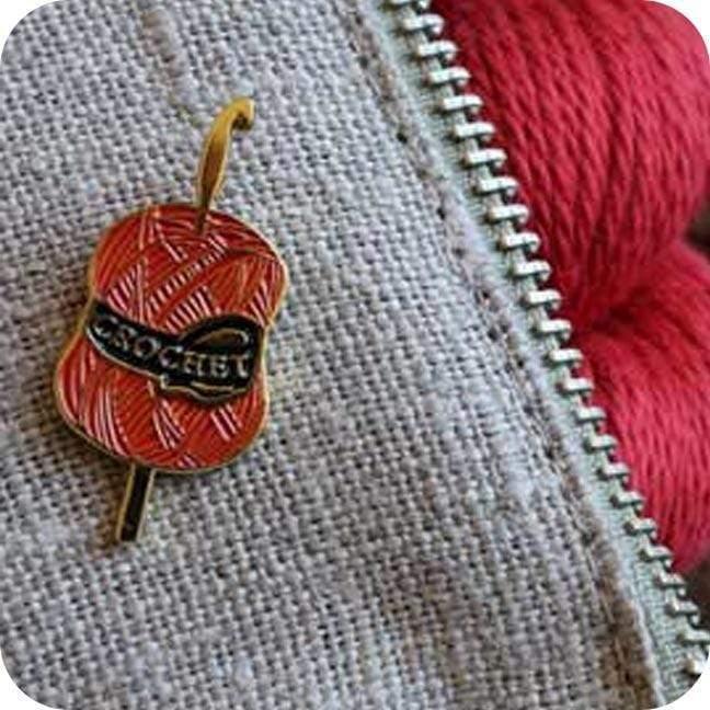 Enamel Pin - NNK Press - Biscotte Yarns