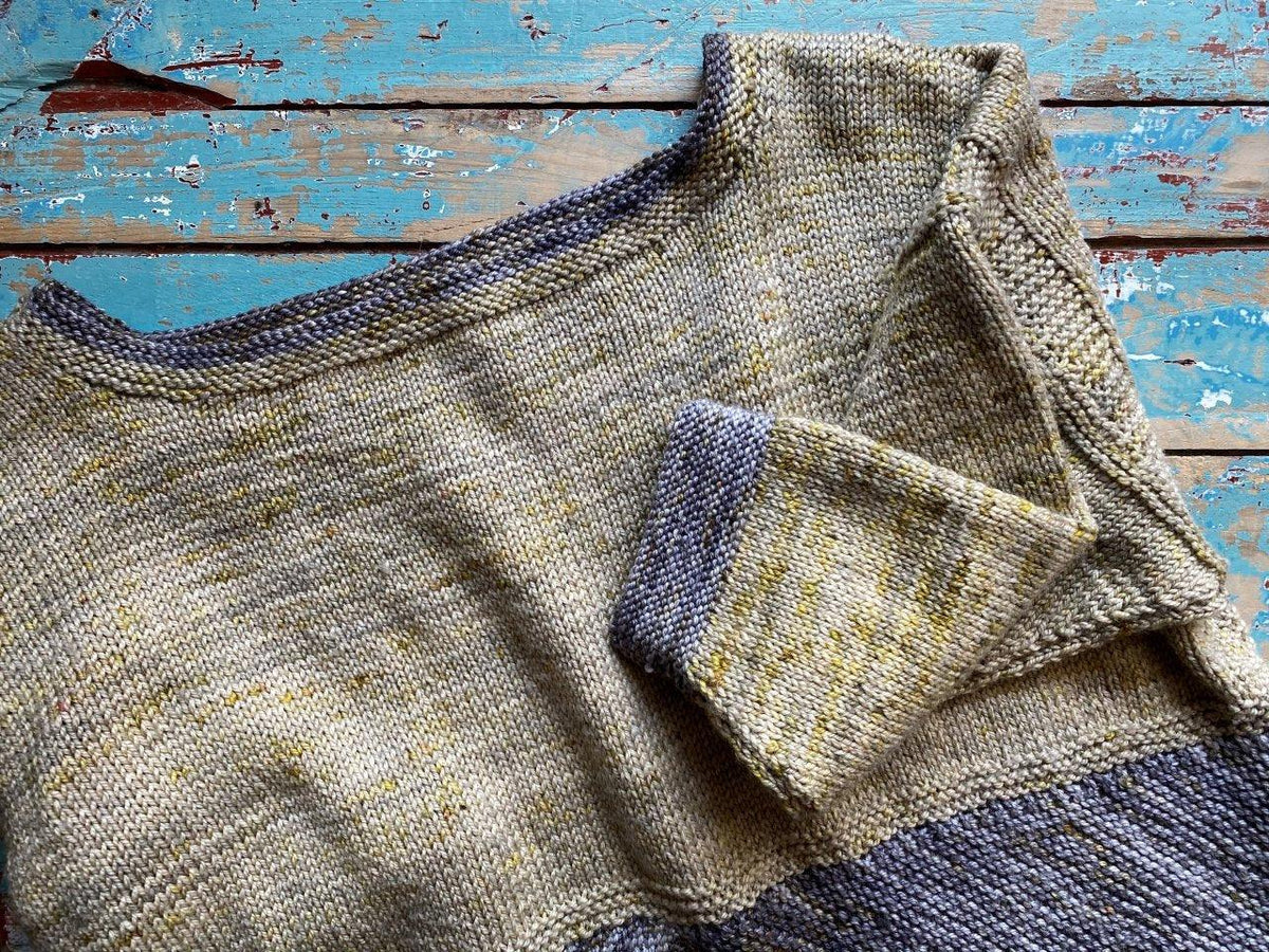 Down To The Stream | Pull Oversize free pattern - Biscotte Yarns