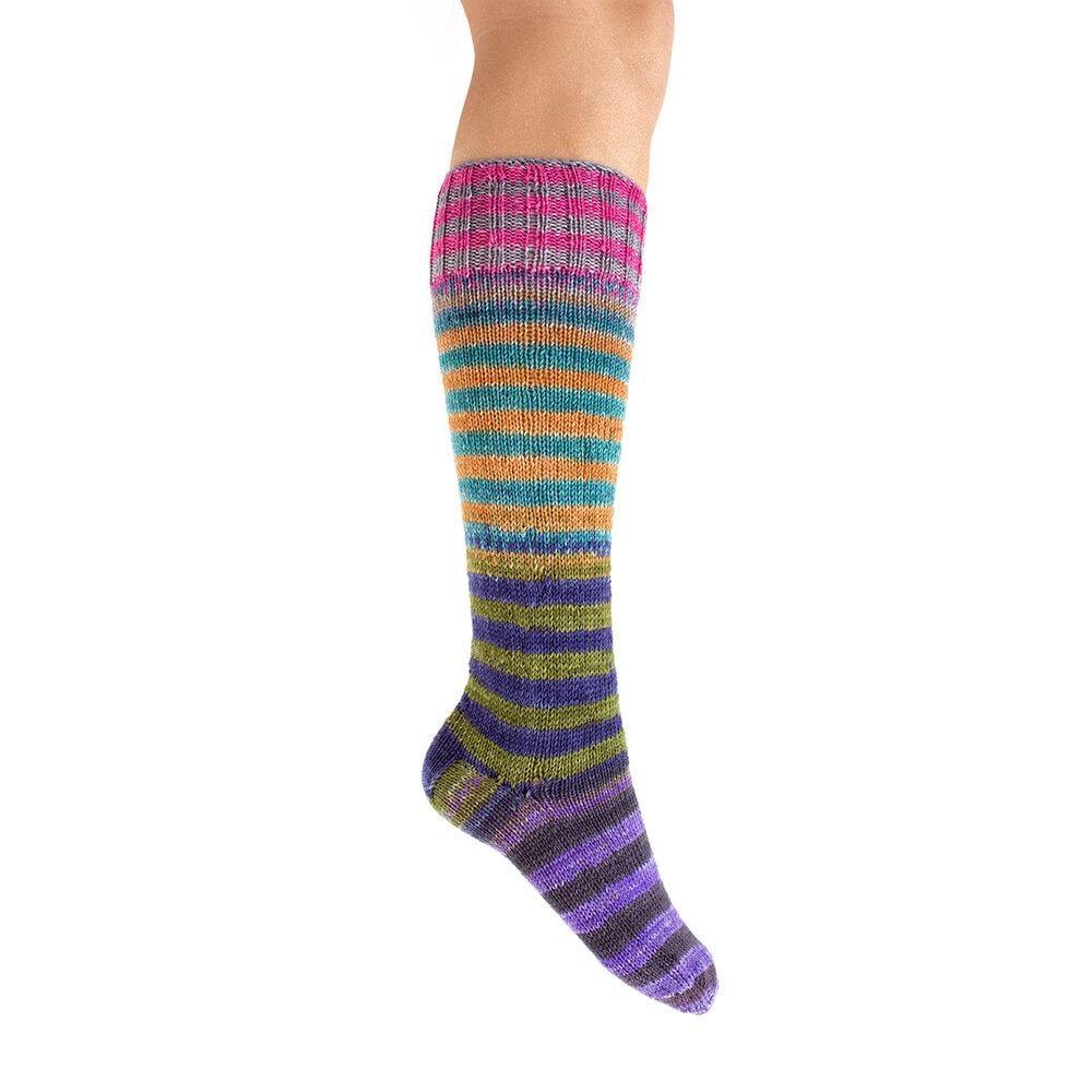 Urth Uneek - Self-Striping Matching Sock-Kit - Biscotte Yarns