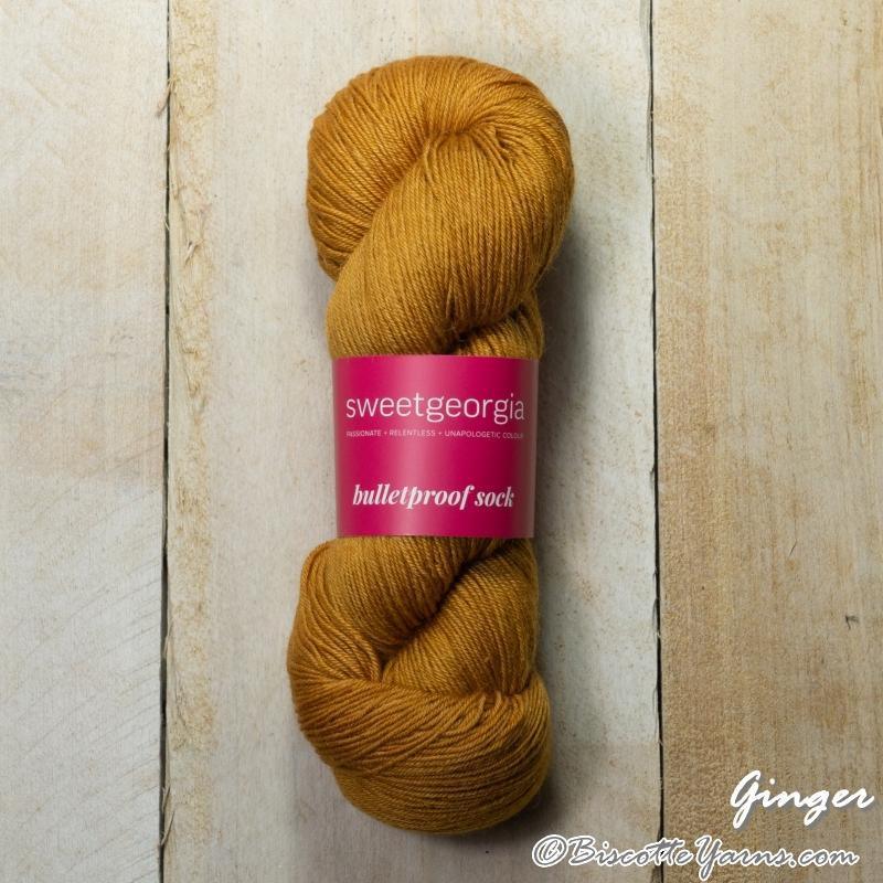 Sweet Georgia - Bulletproof Sock - Biscotte Yarns