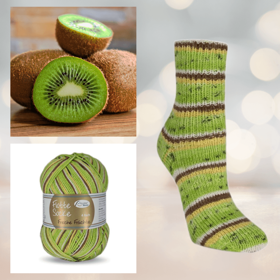 Flotte Sock Freche Fruchte - Biscotte Yarns