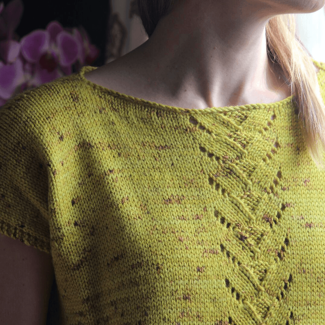 Andrea's Tee | Free Knitting Pattern – Biscotte Yarns