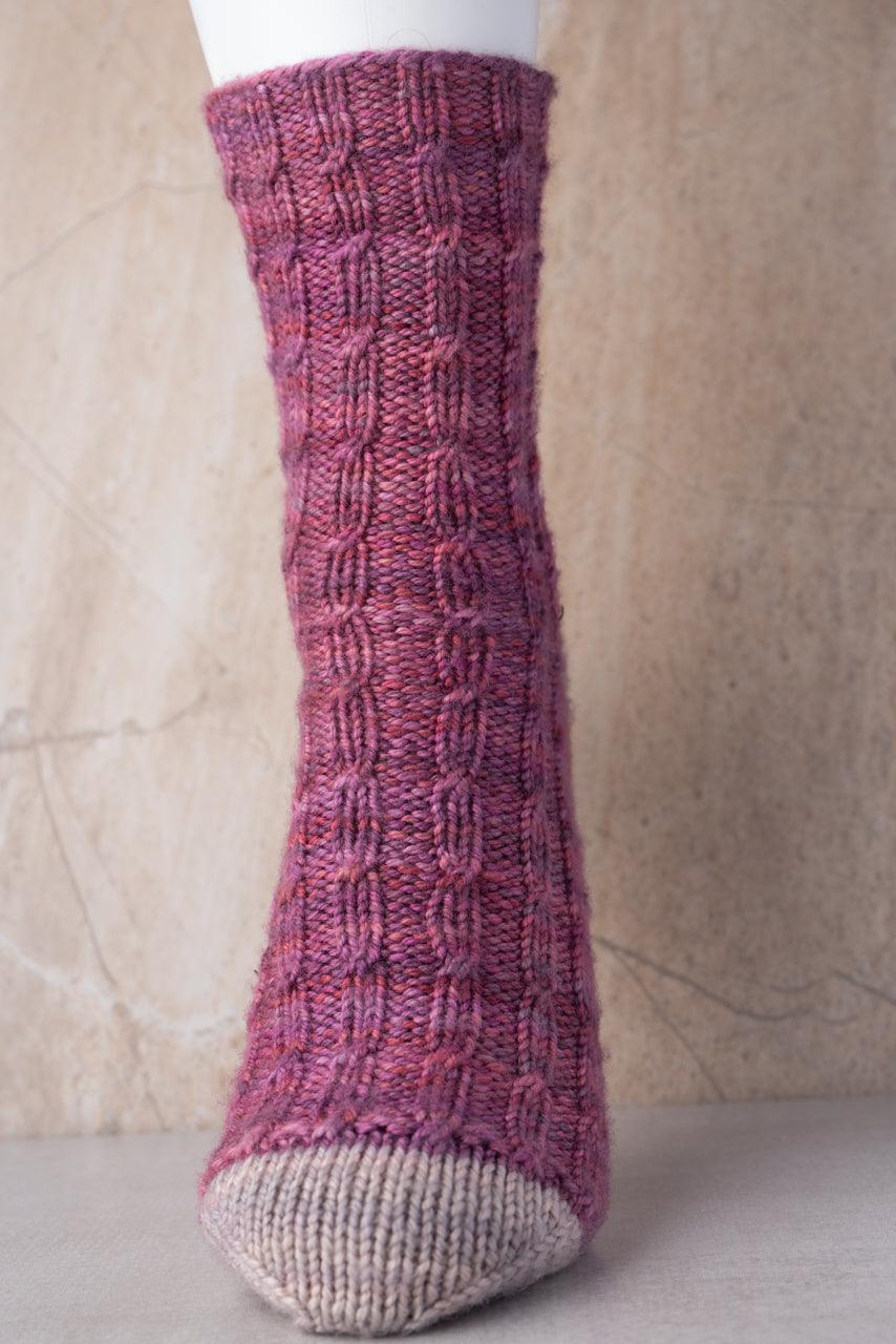 Twizzler | Sock Pattern - Biscotte Yarns