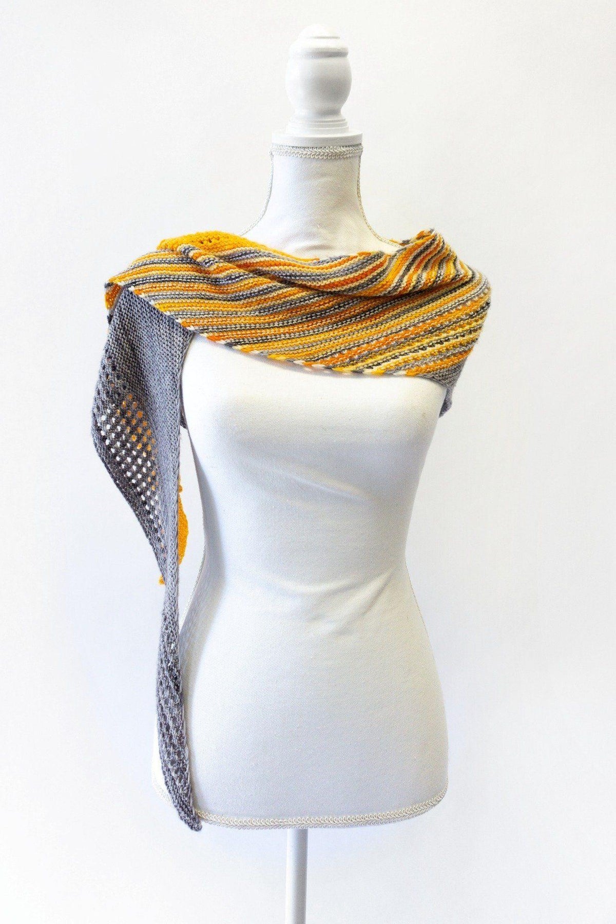 MAGIC SPRING SHAWL knitting kit by Katerina Bobkova - Biscotte Yarns