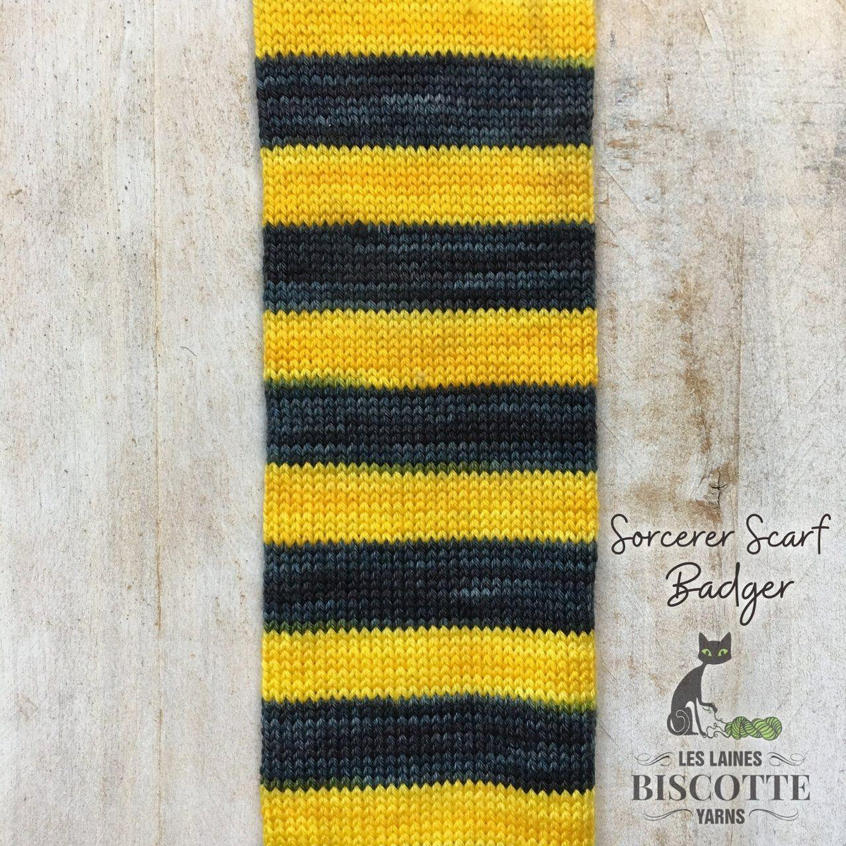 BIS-SOCK SORCERER'S SCARF - Biscotte Yarns