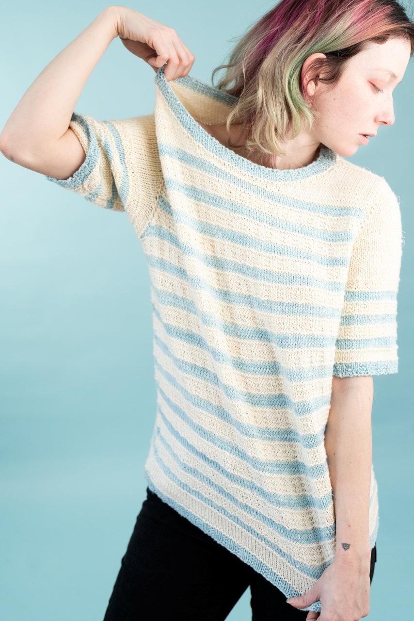 Blue Ribbon | Knitting Pattern - Biscotte Yarns