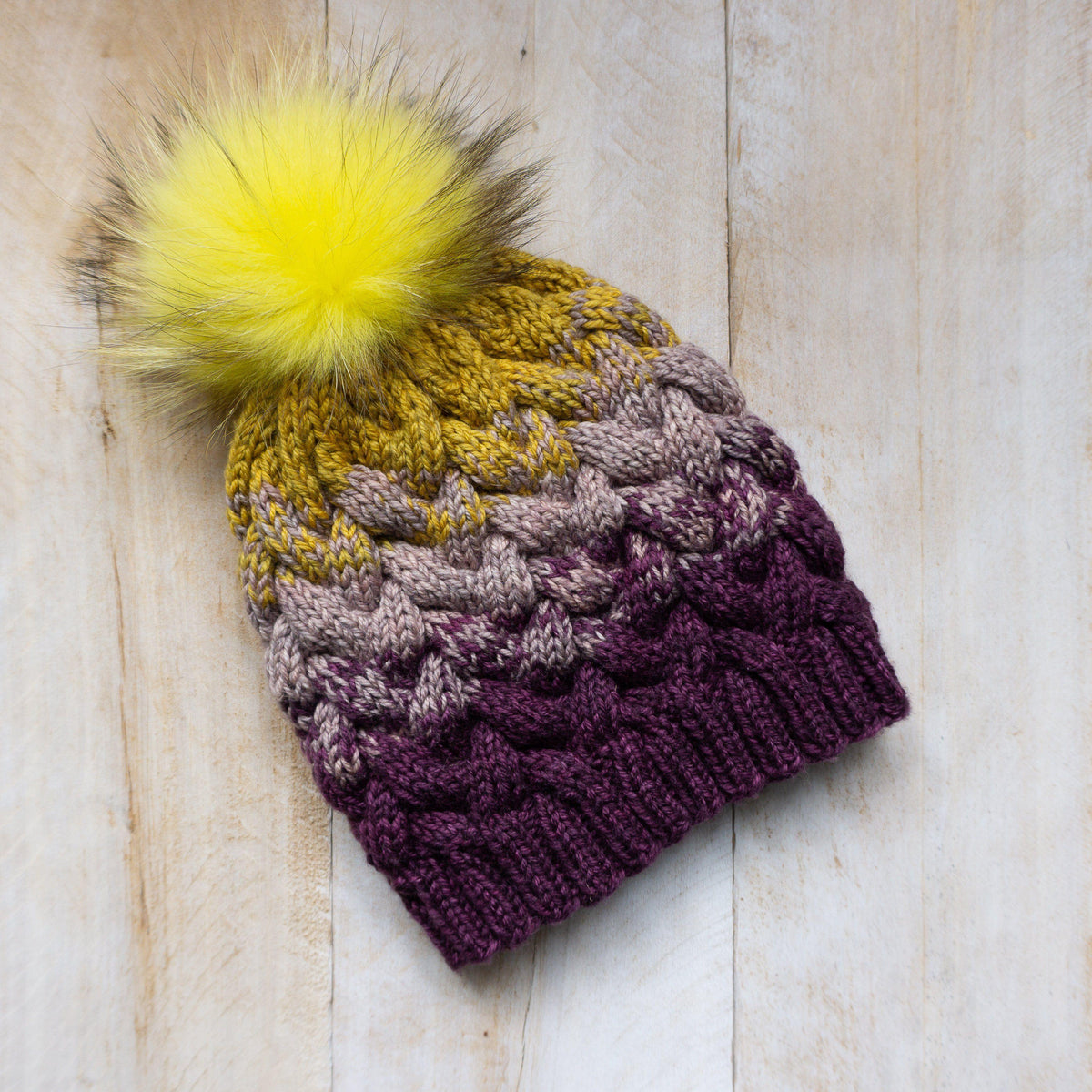 Brin de Folie Matching Hat & Scarf | Knitting Patterns - Biscotte Yarns