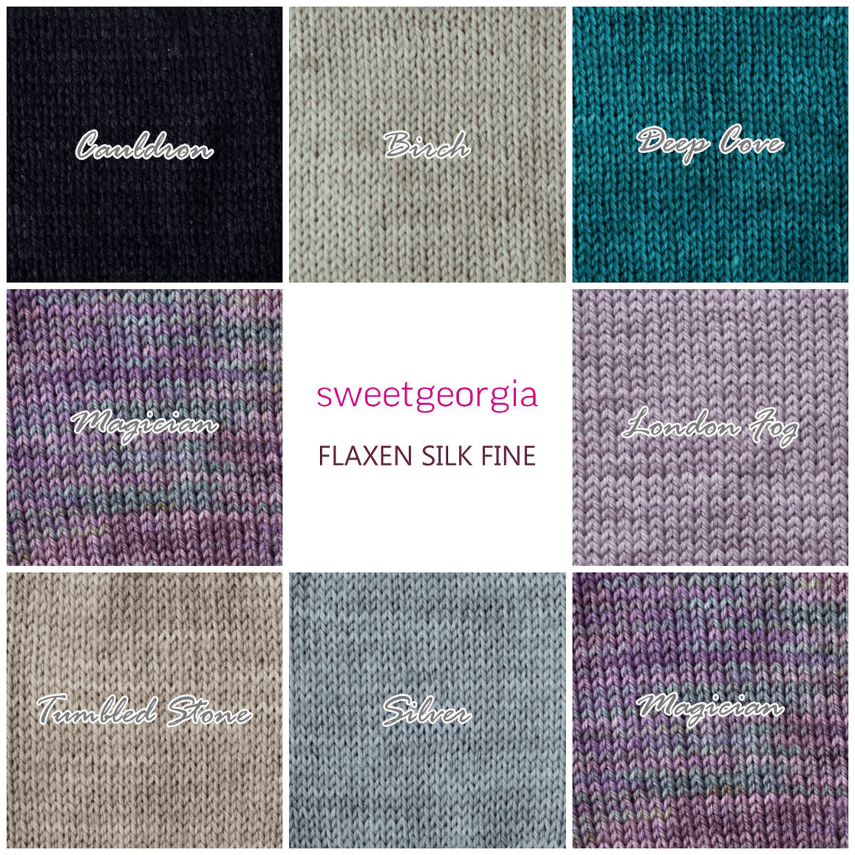 Sweet Georgia - Flaxen Silk Fine