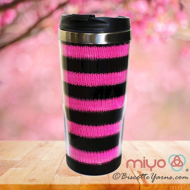 Insulated Stainless Steel DIY Tumbler Miyo® ♥ - Biscotte Yarns