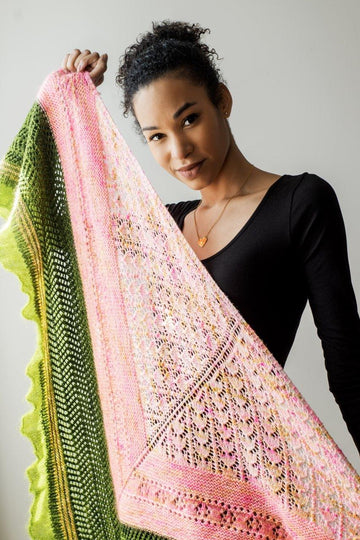 Life In Full Bloom | Shawl Pattern - Biscotte Yarns