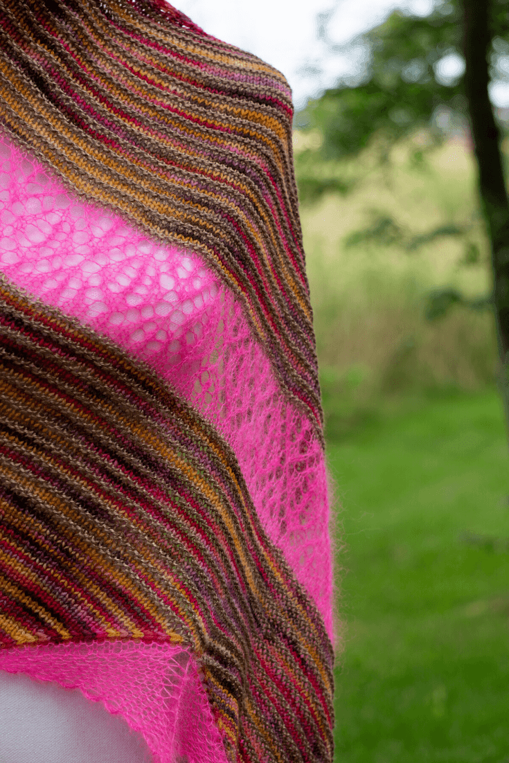 Rising Sun Shawl | Knitting Pattern - Biscotte Yarns