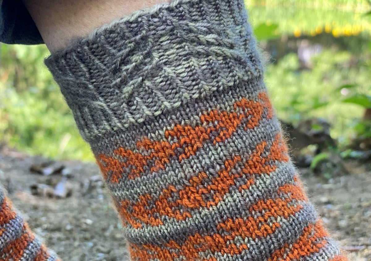 SEASCAPE | Free Socks Pattern - Biscotte Yarns