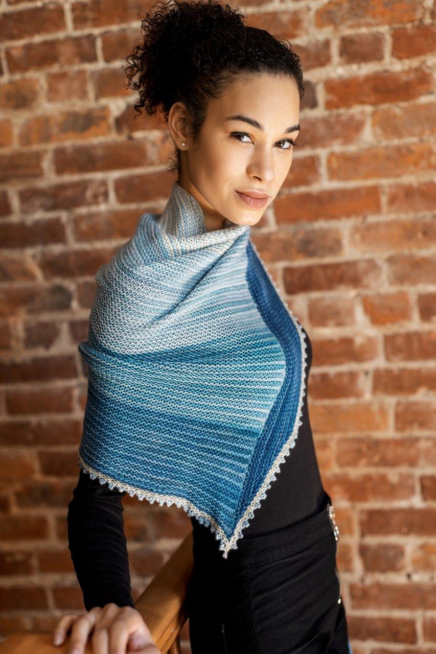 PAINTBOX 2.0 Shawl Pattern - Biscotte Yarns