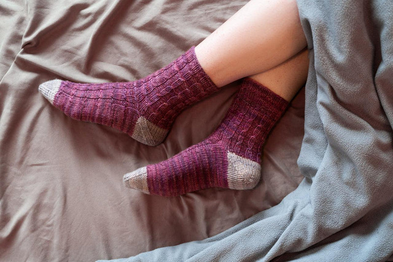 Twizzler | Sock Pattern - Biscotte Yarns