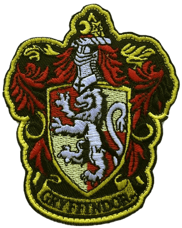 Harry Potter House of Gryffindor Crest - Gryffindor, Slytherin, Ravenclaw, Huflepuff - Biscotte Yarns