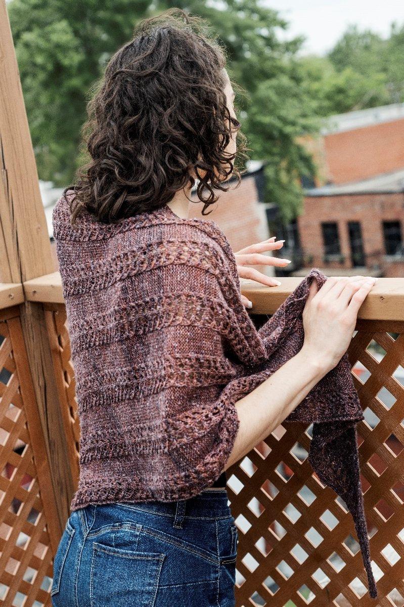 Wild Bramble | Shawl Pattern - Biscotte Yarns