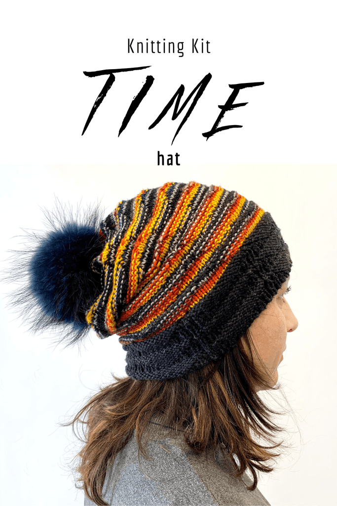 TIME Hat | Knitting Kit - Biscotte Yarns