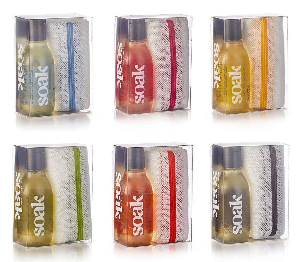 Soak - Eco wash bag gift set slim - Biscotte Yarns