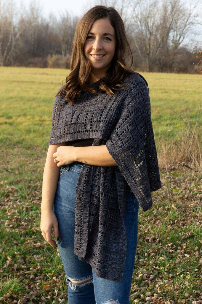 Plain Weave ♥ Crochet Shawl Pattern – Biscotte Yarns