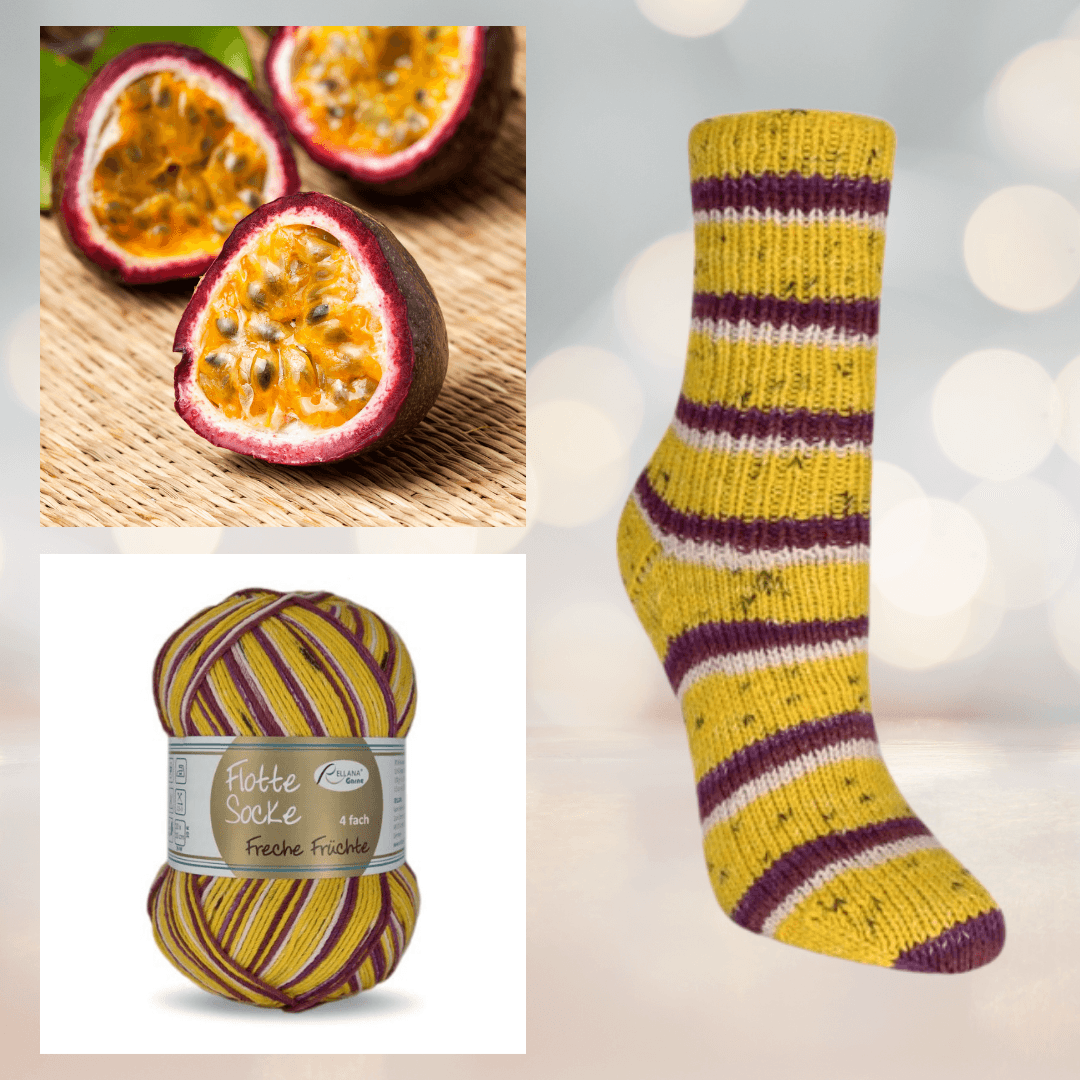 Flotte Sock Freche Fruchte - Biscotte Yarns