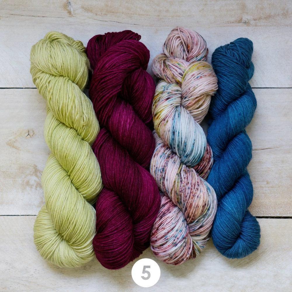 Triptyque Shawl Kits - Biscotte Yarns