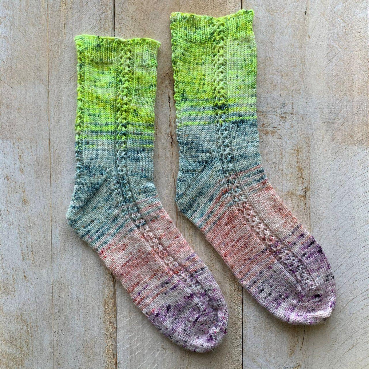 Socks pattern - Bas Fondants - Biscotte Yarns