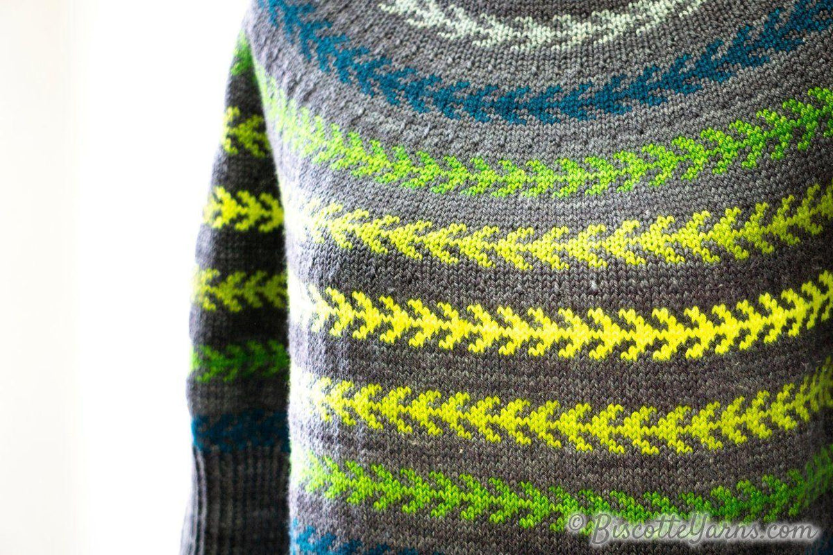 Seascape | Andrea Yetman Free Pattern - Biscotte Yarns