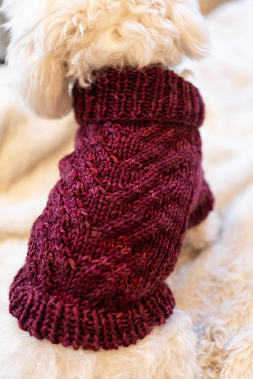 Engel Pullover | Dog Pattern - Biscotte Yarns