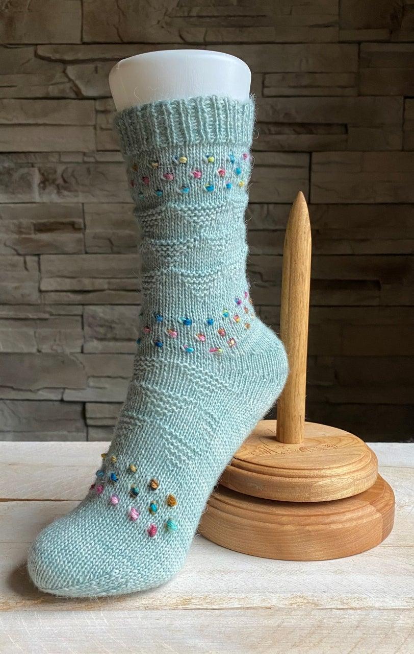 Finish Line | Sock Pattern - Biscotte Yarns