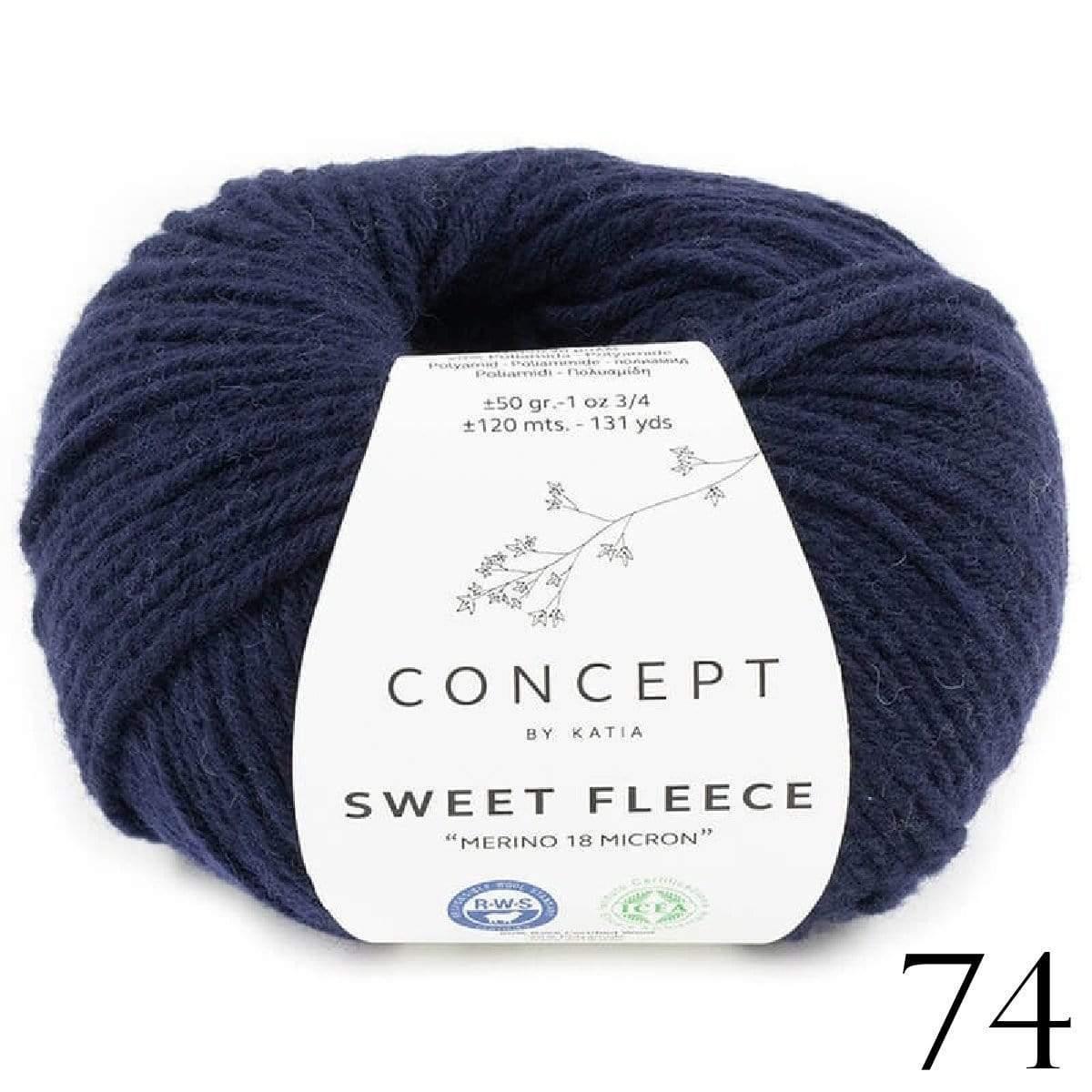 Katia Concept - Sweet Fleece 🐦 - Biscotte Yarns