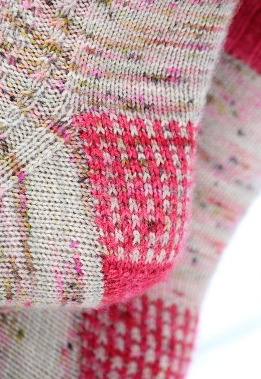 Candy Wafer Socks - Knitting Pattern - Biscotte Yarns