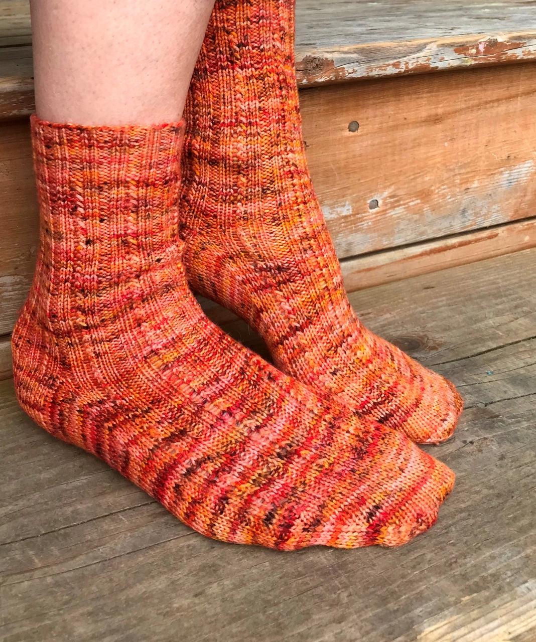 Little Vines Socks | Free Knitting Pattern - Biscotte Yarns