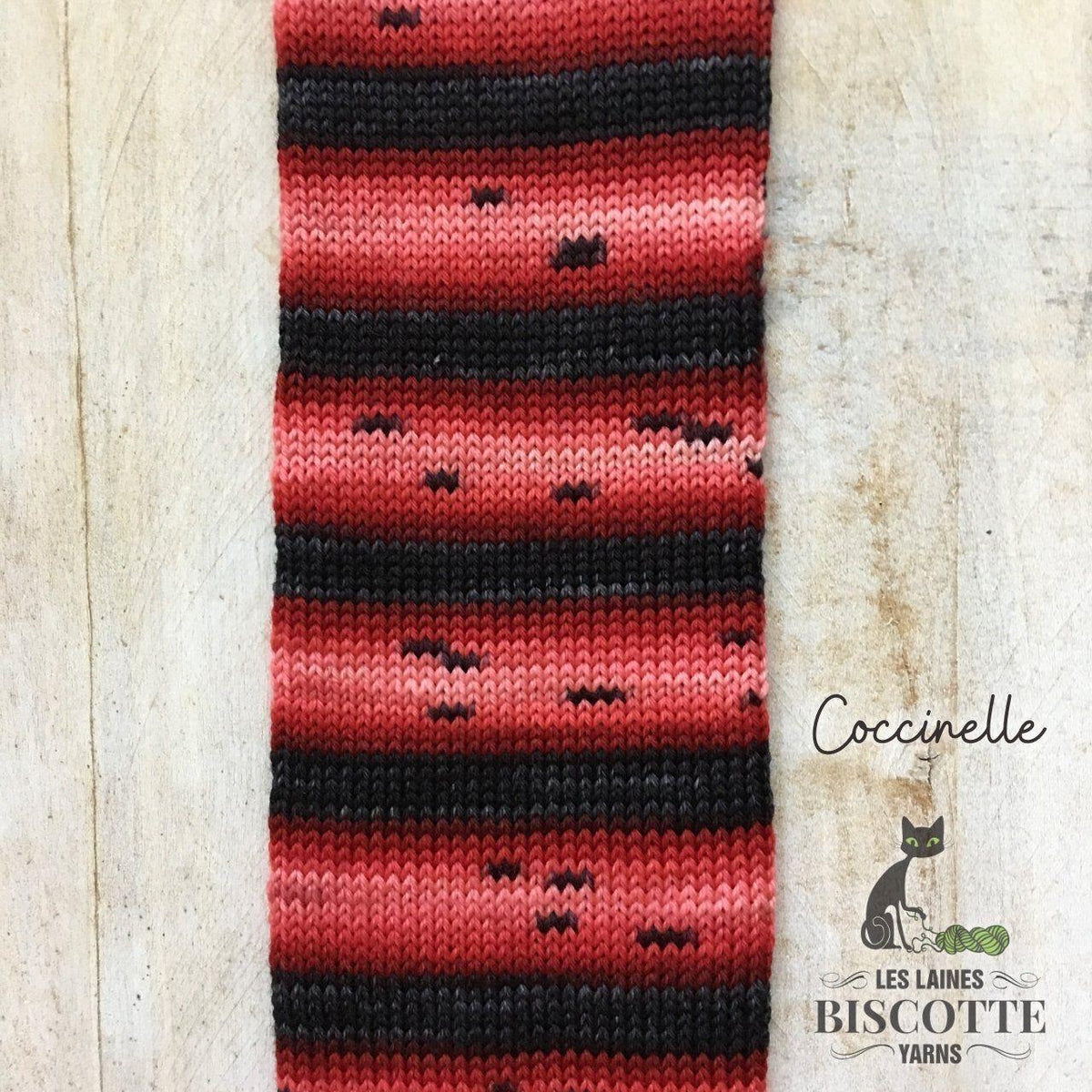 BIS-SOCK LADYBUG - Biscotte Yarns