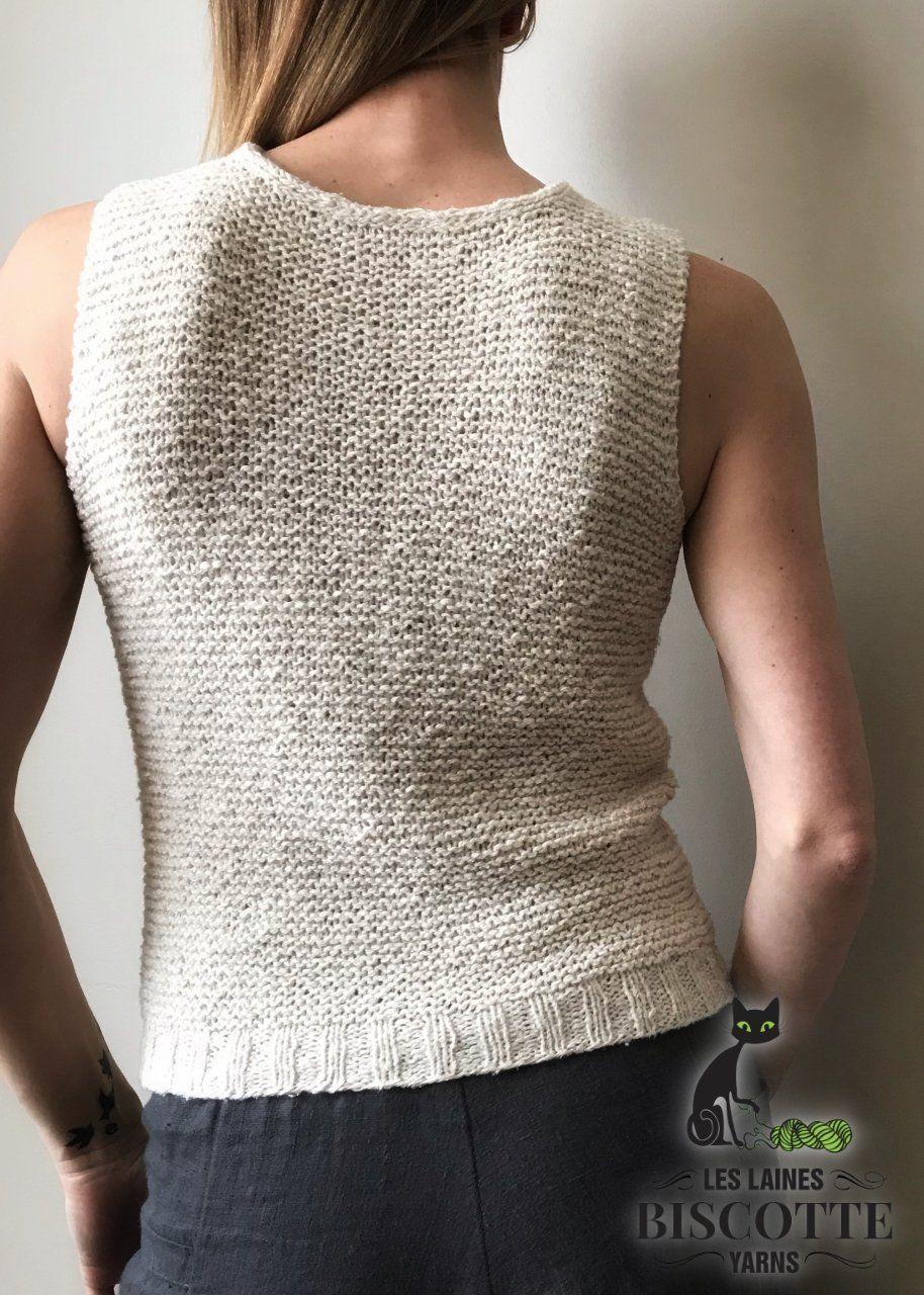 Carter Tank free Pattern - Biscotte Yarns