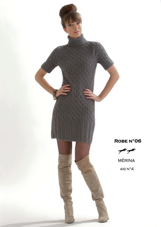 Free Cheval Blanc pattern - Dress cat.19-06 - Biscotte Yarns