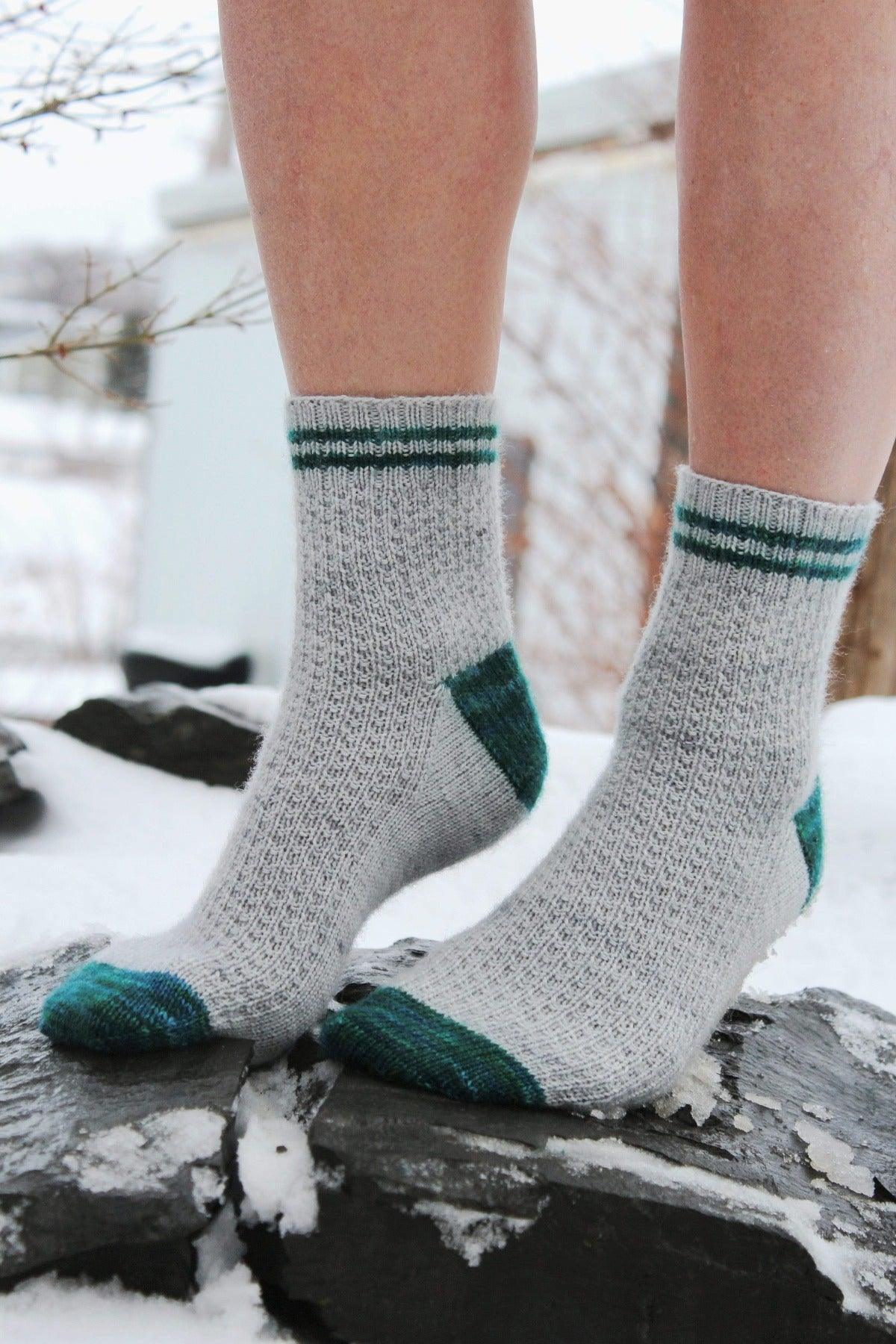 VANILLA TEXTURE - Free Socks Pattern - Biscotte Yarns