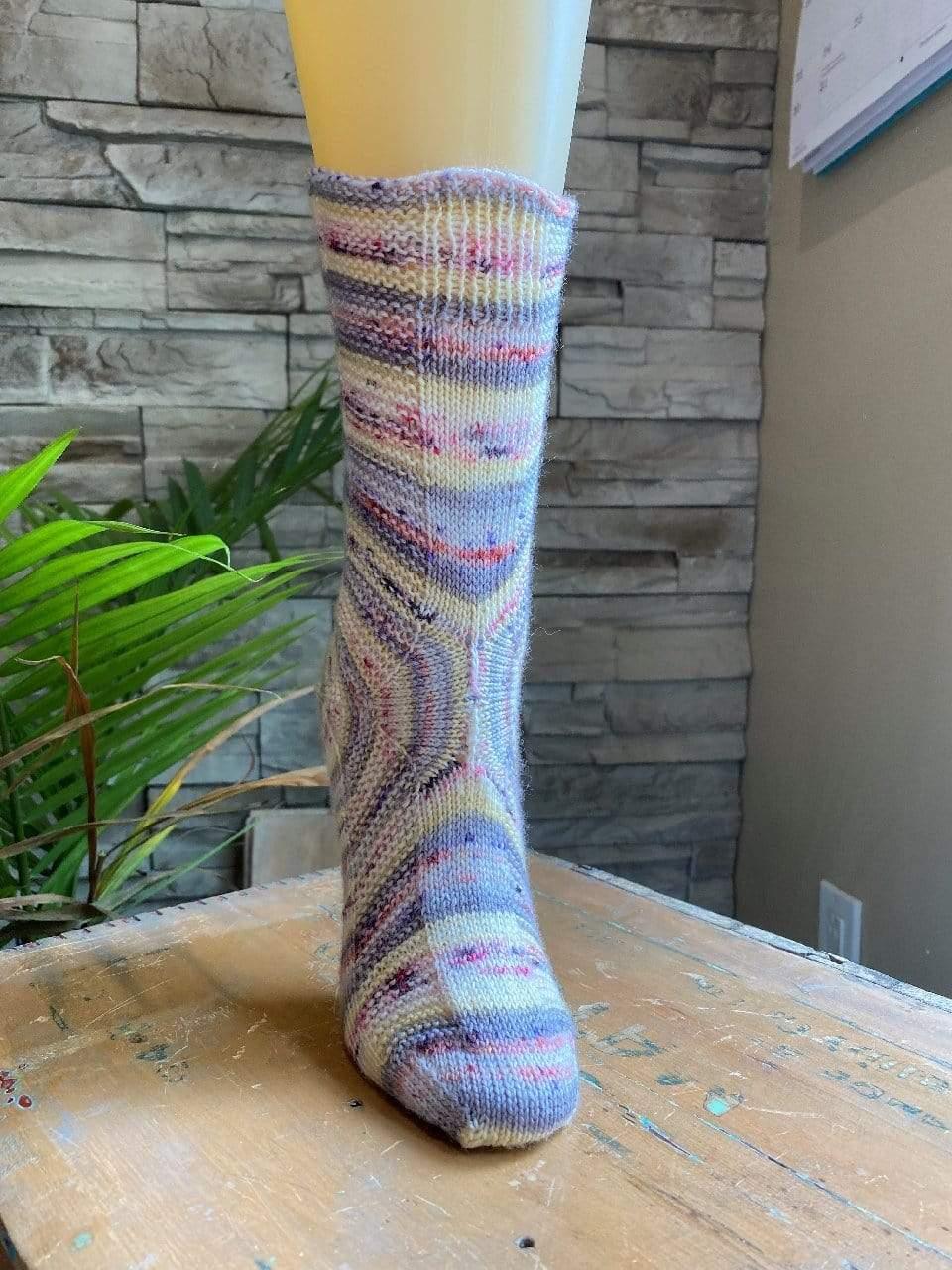 Stoïque | Free sock pattern - Biscotte Yarns