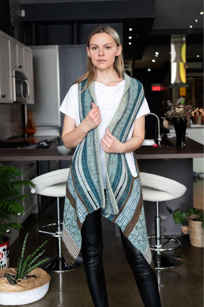 Gilet Flow | Knitting Pattern - Biscotte Yarns