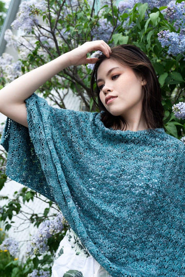 Mile End Poncho | Knitting Pattern - Biscotte Yarns