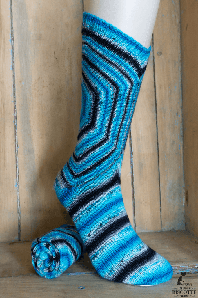 Bullseyes Socks | Knitting pattern - Biscotte Yarns