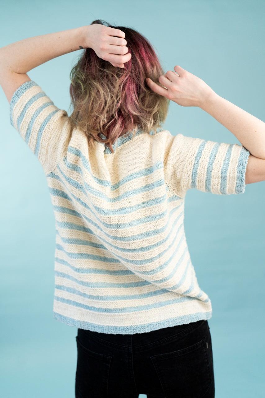 Blue Ribbon | Knitting Pattern - Biscotte Yarns