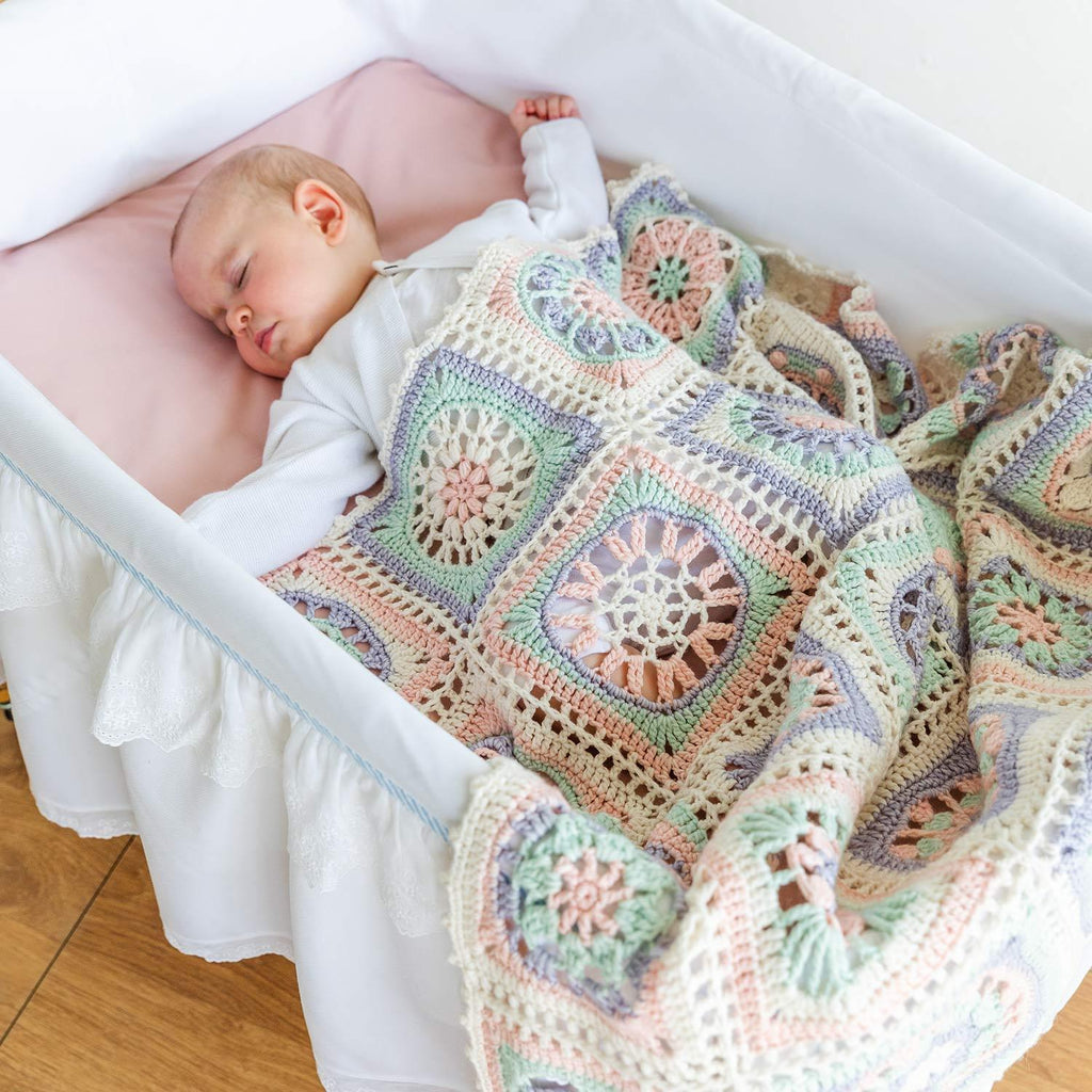 BABY BLANKET NANA ♥ Crochet-along by KATIA ♥ - Biscotte Yarns