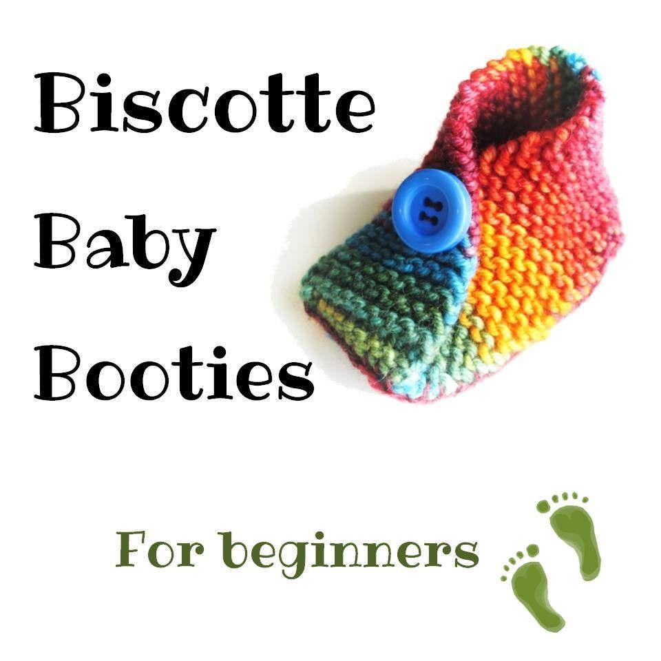 Baby Booties pattern - Biscotte yarns