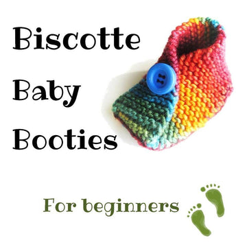 Baby Booties pattern - Biscotte yarns