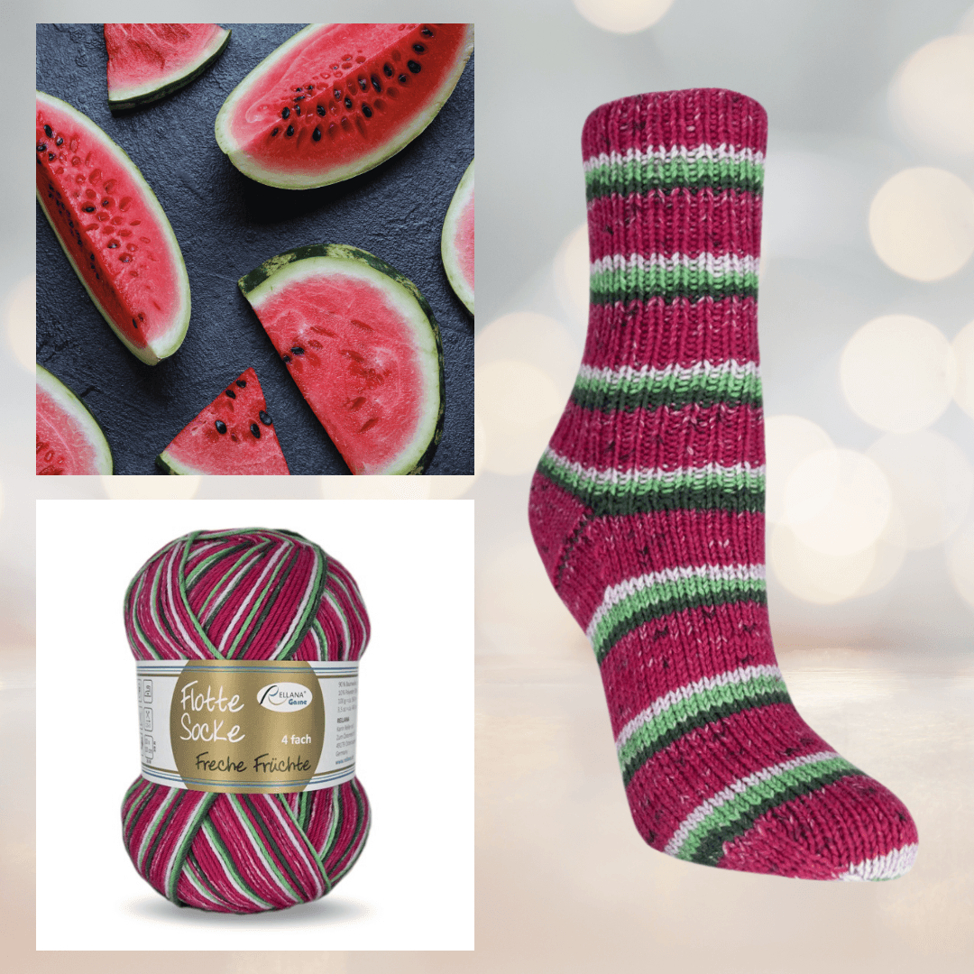 Flotte Sock Freche Fruchte - Biscotte Yarns